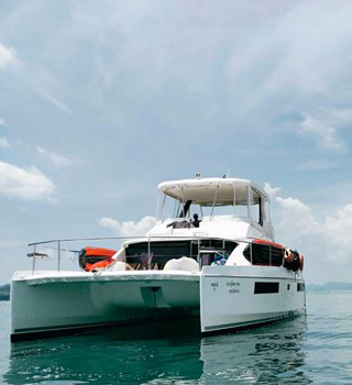 Luxury Power Catamaran Shashani Phuket